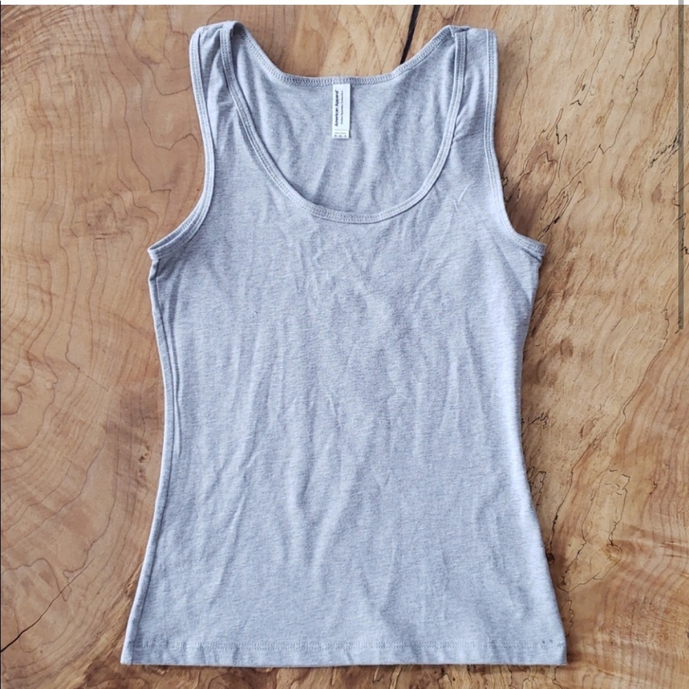 ON SALE 3 for $8! American Apparel Heather Gray Tanks Sz Med